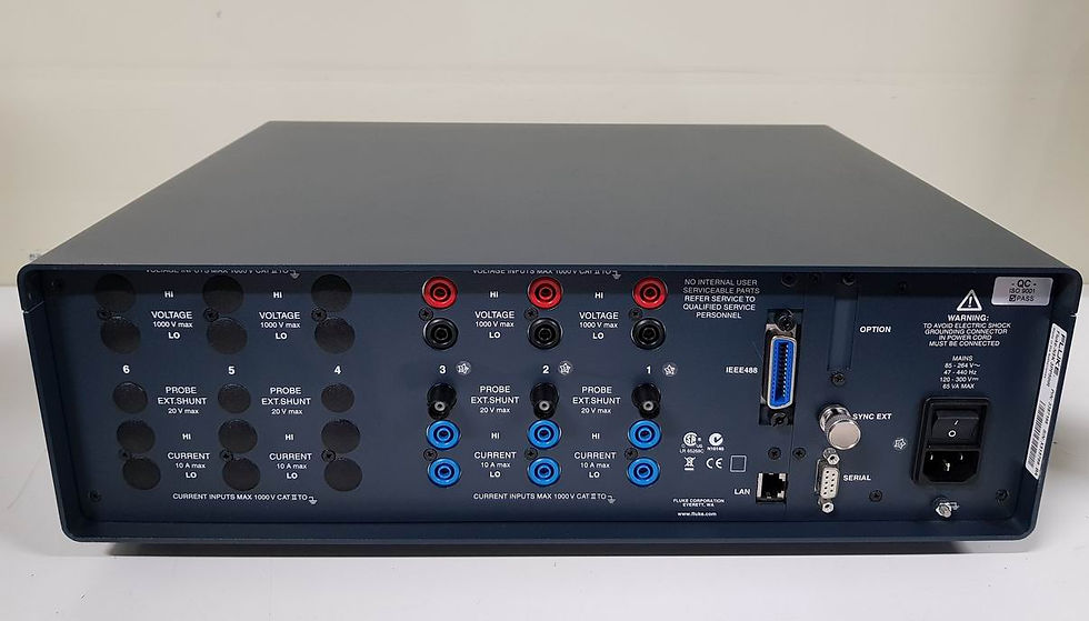 Thumbnail: FLUKE N5K 3PP50IR NORMA 5000 Power Analyzer