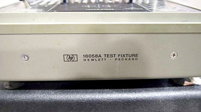 Thumbnail: HP 4145B Semiconductor Parameter Analyzer & 16058A Test Fixture
