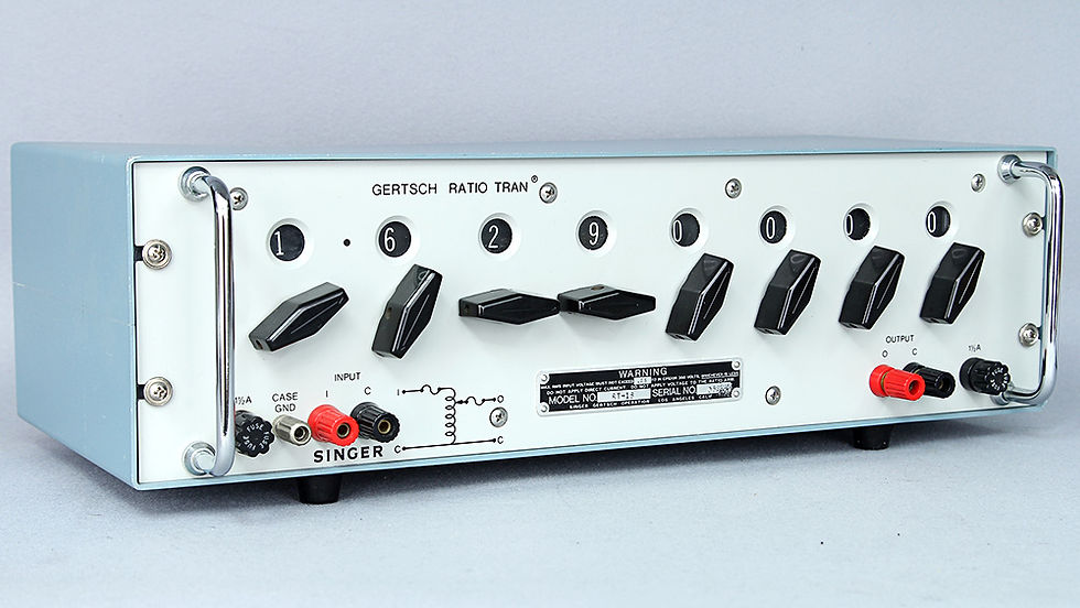 Thumbnail: Singer Gertsch RT-18 Ratio Transformer
