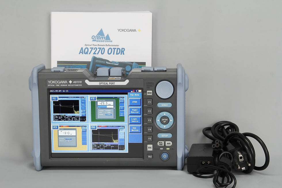 Thumbnail: Yokogawa AQ7270 OTDR OPTICAL TIME DOMAIN REFLECTOMETER