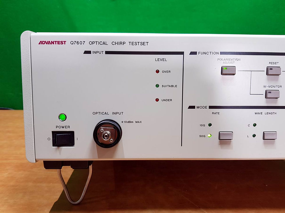Thumbnail: Advantest Q7607 Optical Chirp Testset