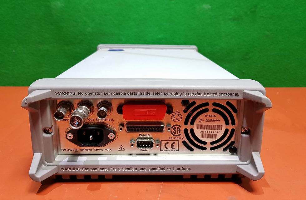 Thumbnail: Agilent 8163A 81637B LightWave Multimeter