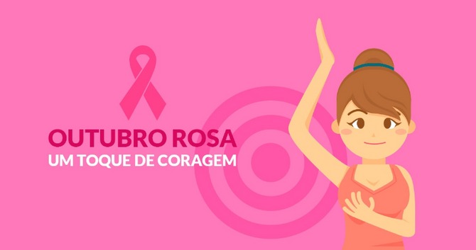 Outubro Rosa: um toque de coragem