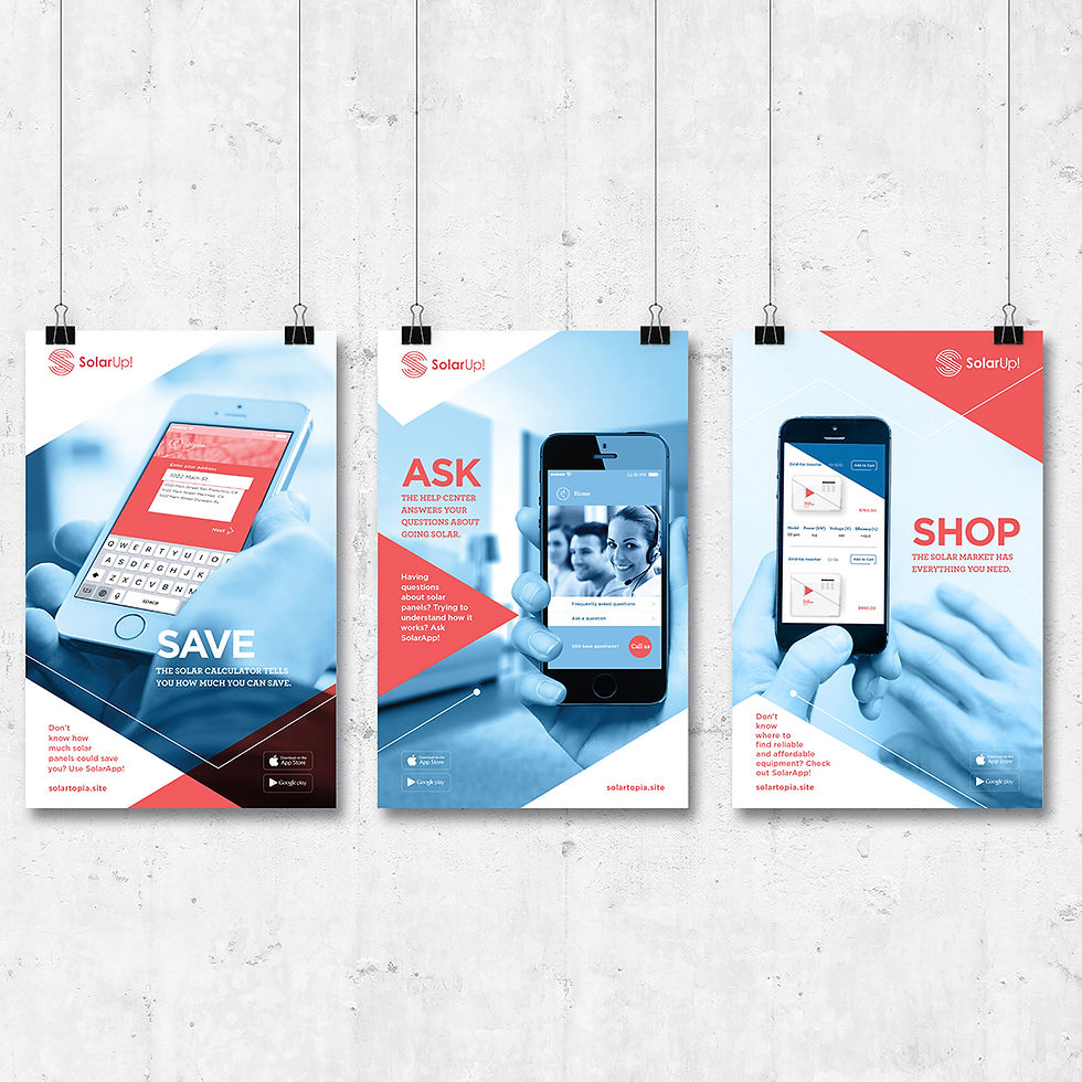 three posters app