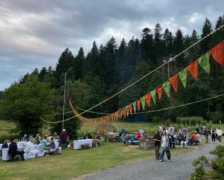 Mitsommerfest an der Effeltermühle - ein Abend - wie er im Buche steht