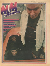 Cover - Melody Maker - Volume 57 - Number 09 - 27th February 1982.jpg