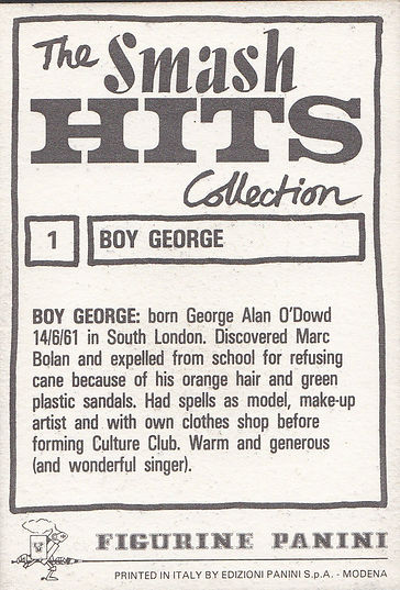 1 - Boy George (Culture Club) 1984 Sticker Back.JPG
