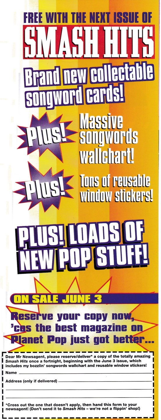 Page 69 - Smash Hits - Issue 507 - 20th May - 2nd June 1998.jpg