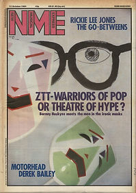 Cover - NME - Volume 33 - Number 32 - 13th October 1984.jpg