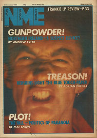 Cover - NME - Volume 33 - Number 35 - 3rd November 1984.jpg