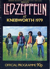 Page 1 - Led Zeppelin - 1979 Tour Progra