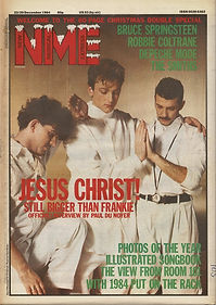 Cover - NME - Volume 33 - Number 42 - 22nd December - 29th December 1984.jpg