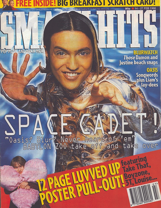 Cover - Smash Hits - Issue 449 - 14th February - 27th February 1996.jpg