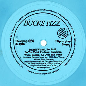 Bucks Fizz - Pinball Wizard Blue Flexi.j