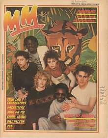 Cover - Melody Maker - Volume 57 - Number 08 - 20th February 1982.jpg