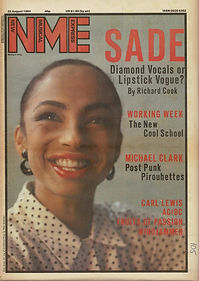 Cover - NME - Volume 33 - Number 25 - 25th August 1984.jpg