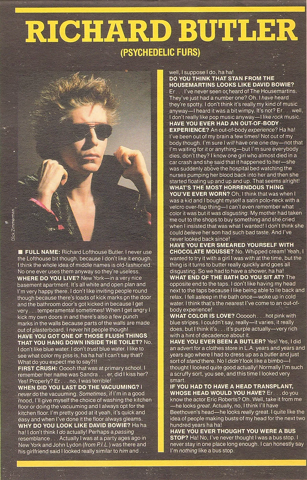 Smash Hits - Richard Butler.webp
