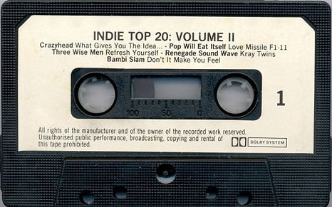 Melody Maker - Indie Top 20 2 - Cassette 1 - Side 1.jpg