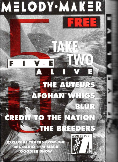 Melody Maker - Five Alive Take 2 - Cassette Front Cover.jpg