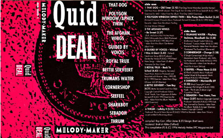Melody Maker - Quid Deal - Cassette - Full Cover.jpg