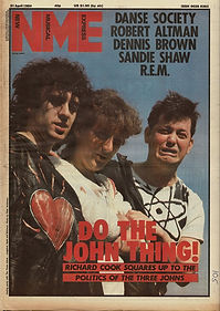 Cover - NME - Volume 33 - Number 16 - 21st April 1984.jpg