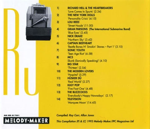 Melody Maker - Rebellious Jukebox - CD Back Cover.jpg