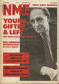 Cover - NME - Volume 34 - Number 17 - 27th April 1985.jpg