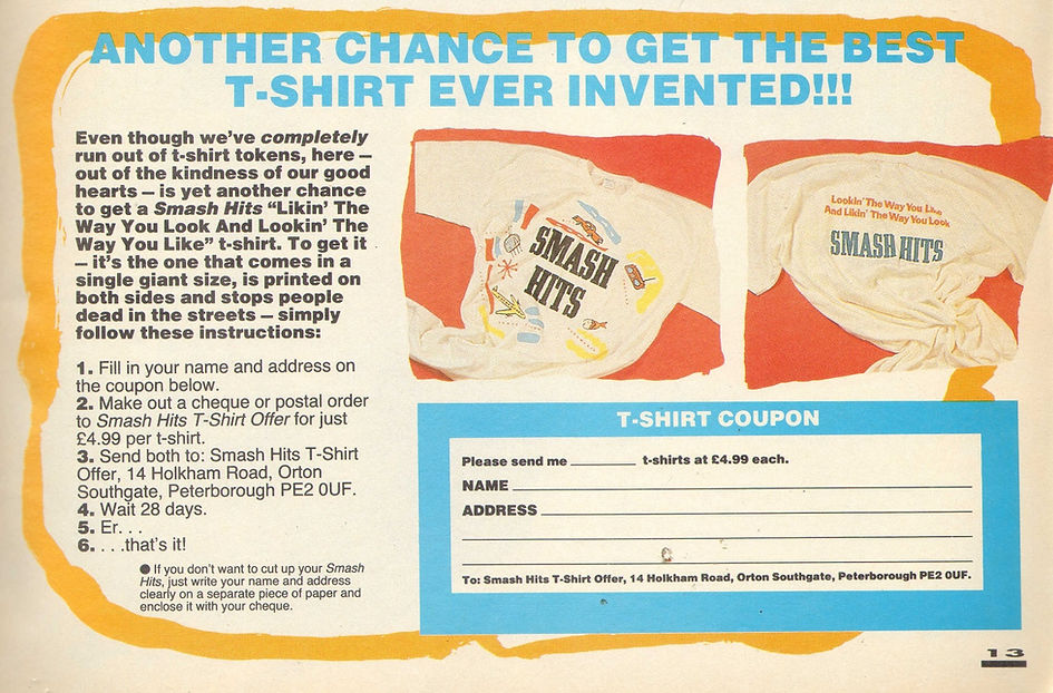 Smash Hits - 17th - 30th June 1987 - T-Shift Offer.jpg