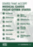 states that accept medical cards