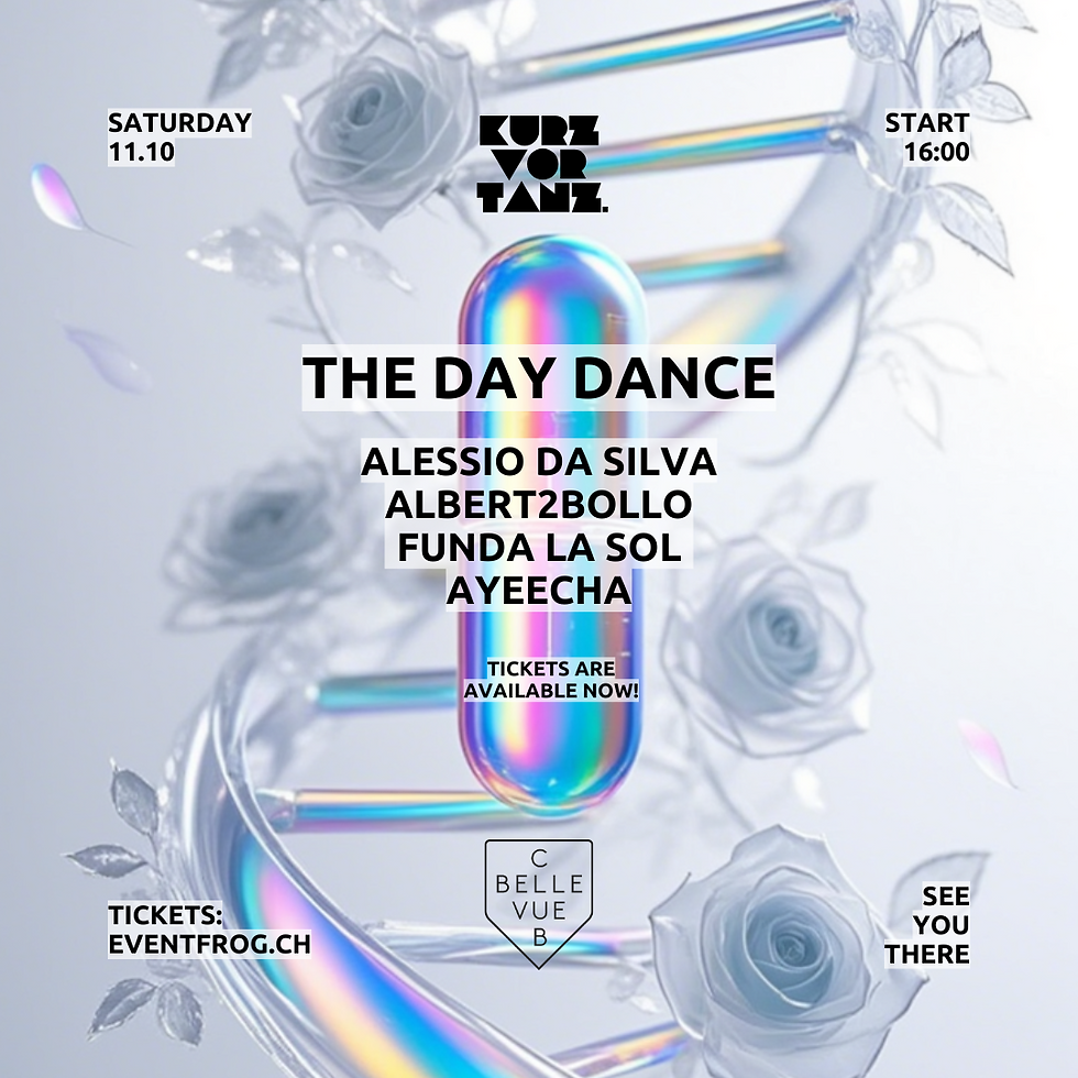 Kurz Vor Tanz X Club Bellevue – The Day Dance