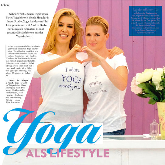 ... wenn Yoga und Essen eine Verbindung eingehen!