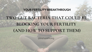 Two Gut Bacteria That Could Be Blocking Your Fertility (And How to Support Them)