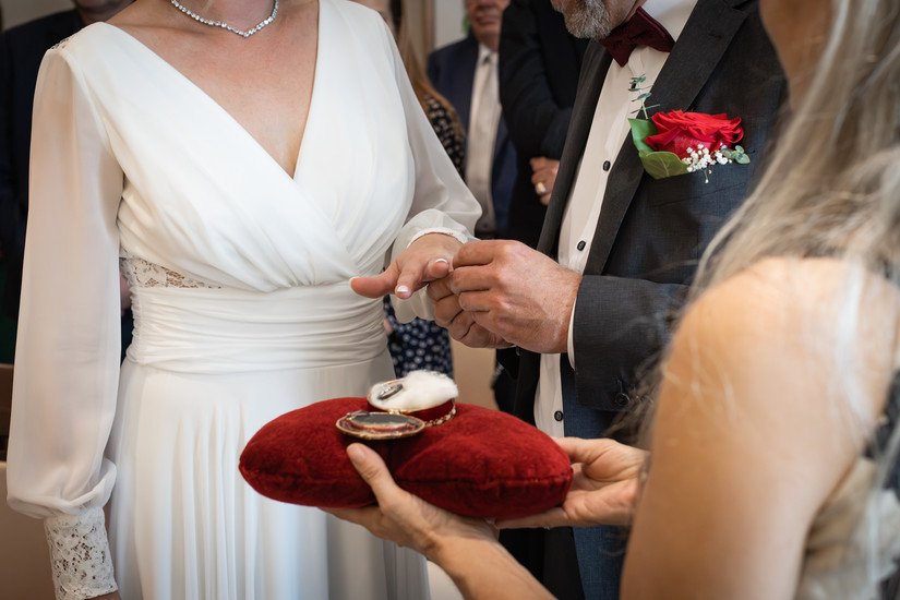 Fragen an den Hochzeitsfotografen, Ringwechsel