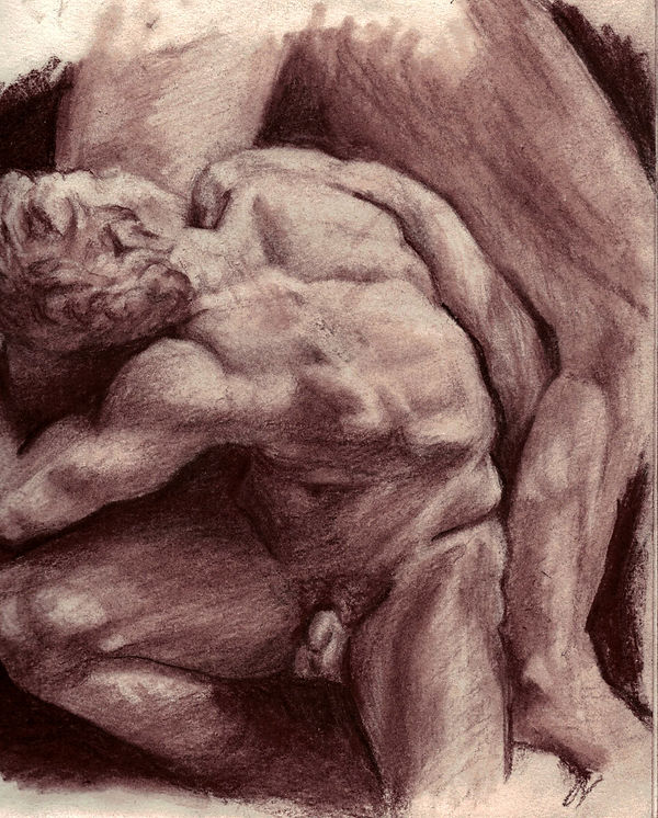 Samson Sepia Chalk Pencil