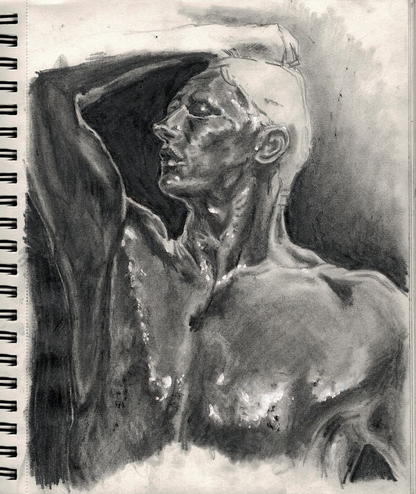 Pencil Rodin Study