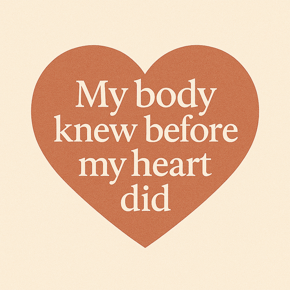 How Somatic Clues Often Reveal the Truth Before Our Emotions Catch Up