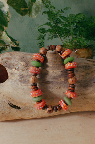 Tangerine Drift Bracelet | Eden's Muse