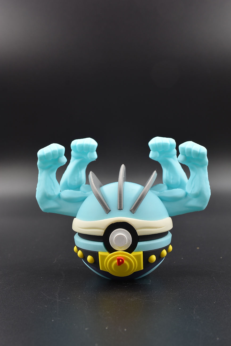 Full‑color Machamp Character Ball with detailed four‑armed fighting‑type sculpt.