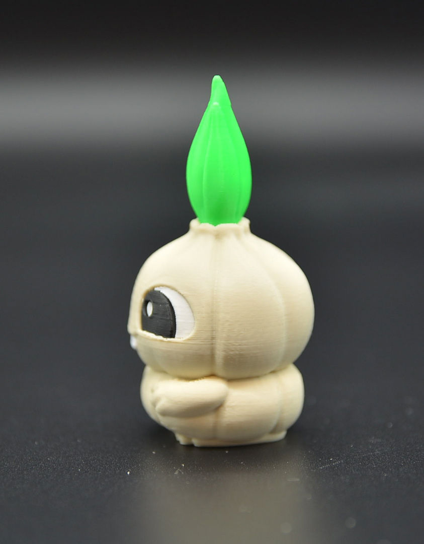 Thumbnail: 3D printed cute veggie figure