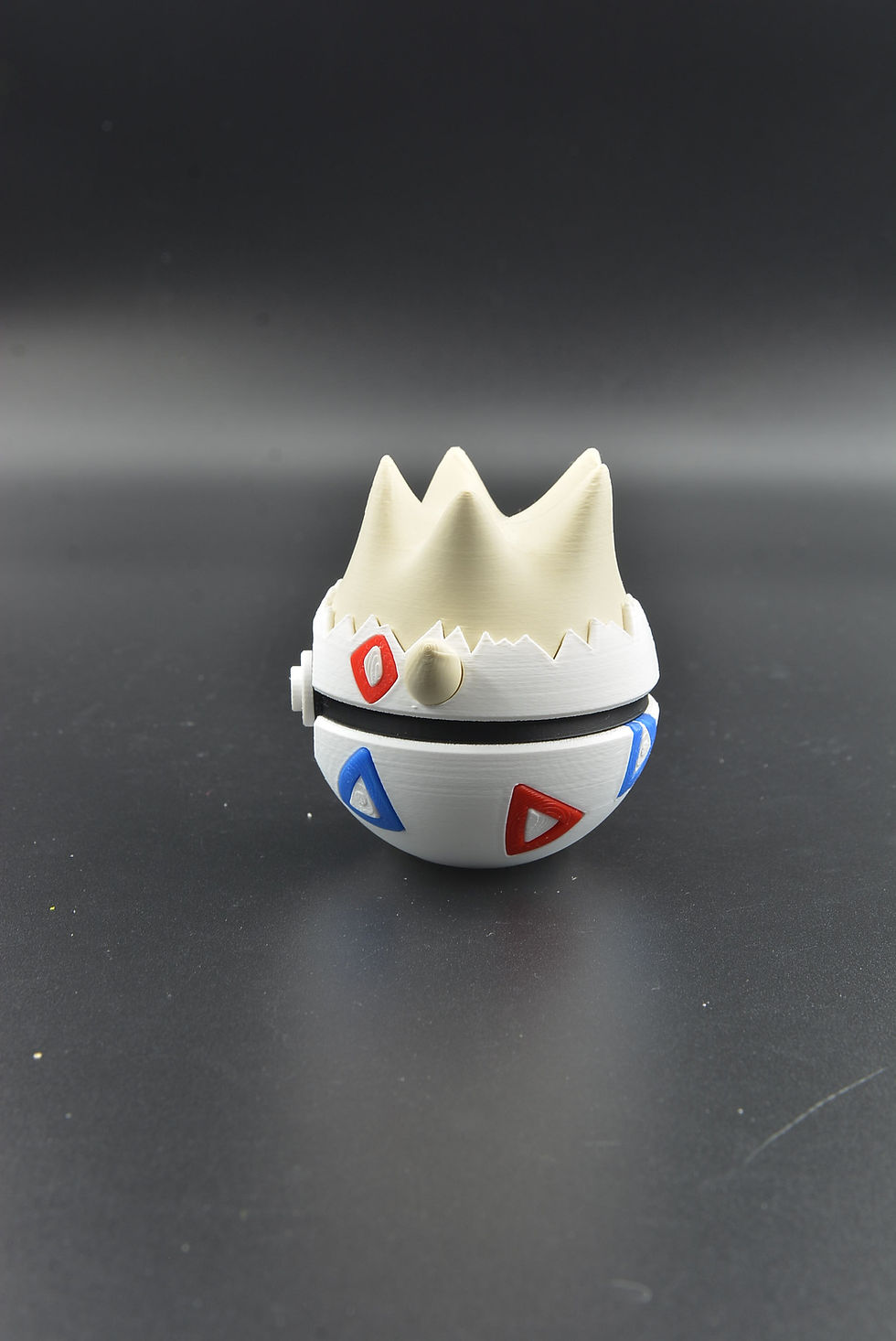 3‑D printed Togepi ball