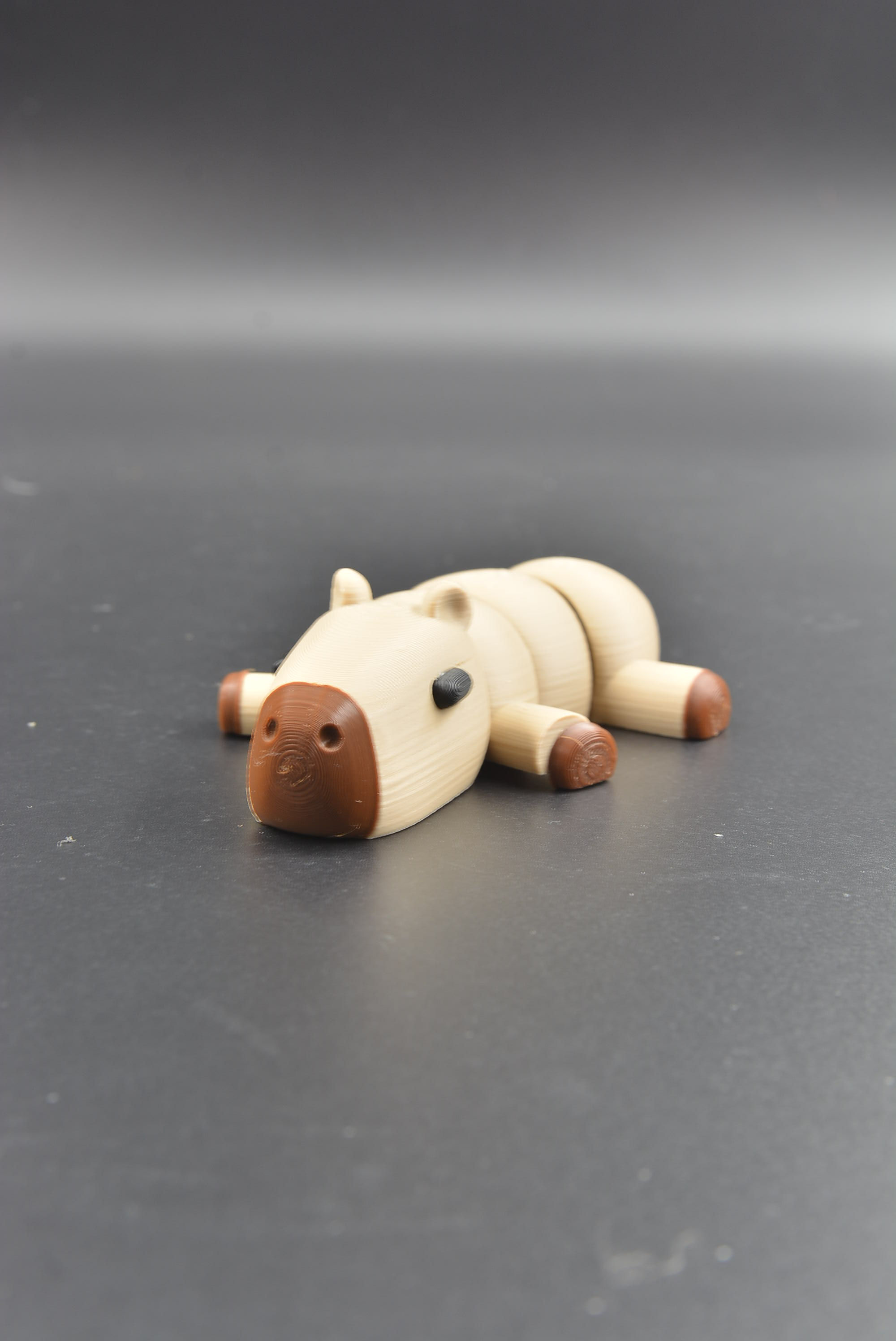3D printed chill horse collectible