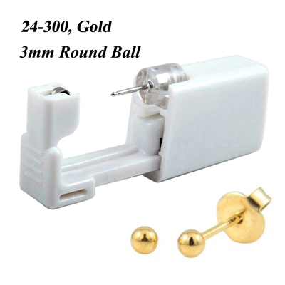 Thumbnail: NO PAIN Piercer Tool Machine Kit Sterile Ear Piercing Gun 1PC Disposable