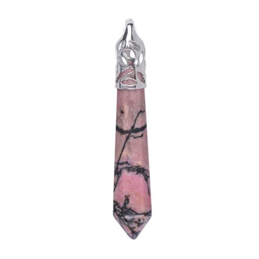 Miniatura: Natural Crystal Stone Healing Pendant