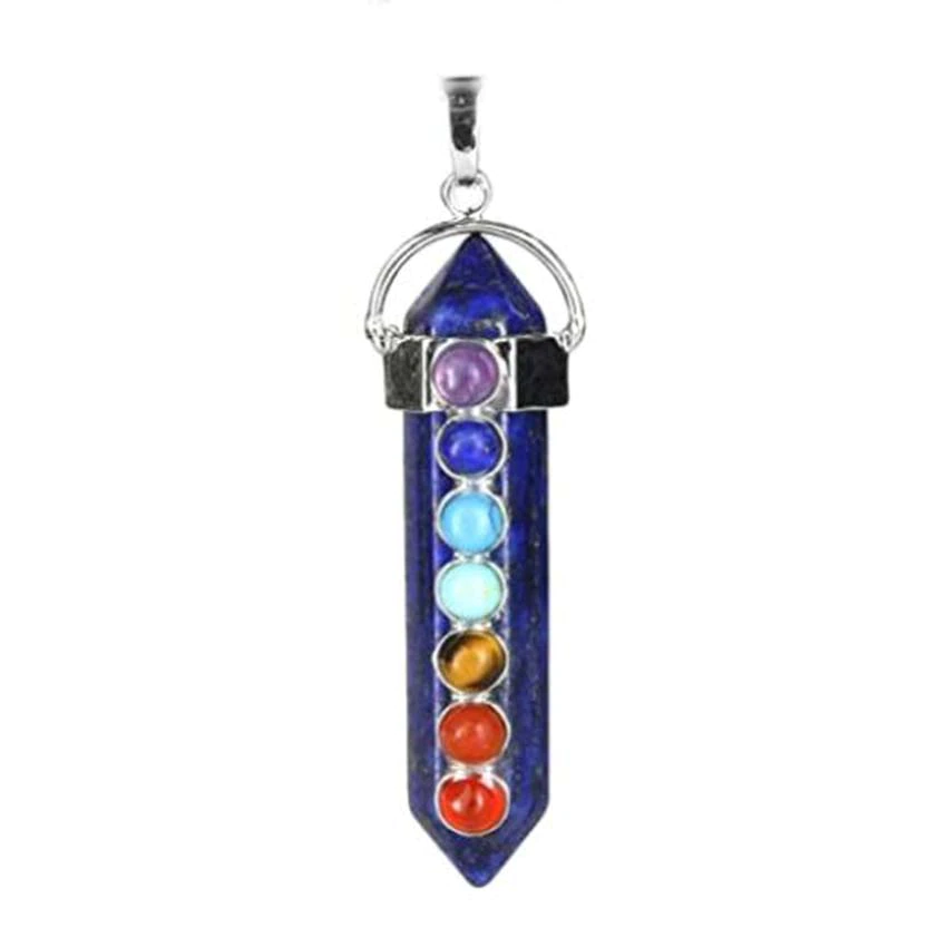 Miniatura: Natural Crystal Stone Healing Pendant