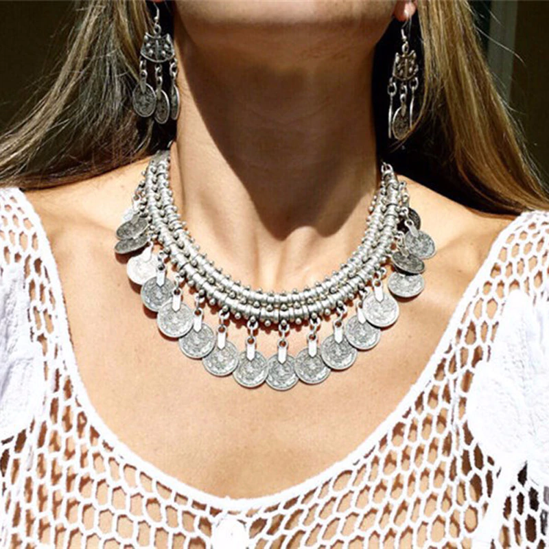 Thumbnail: Long Tassel Necklaces & Pendant Bohemian