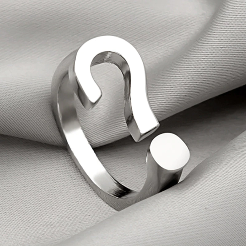 Miniatura: Silver Color Adjustable different rings