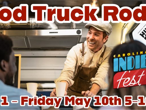 Food Truck Rodeo Both Days of Carolina Indie Fest