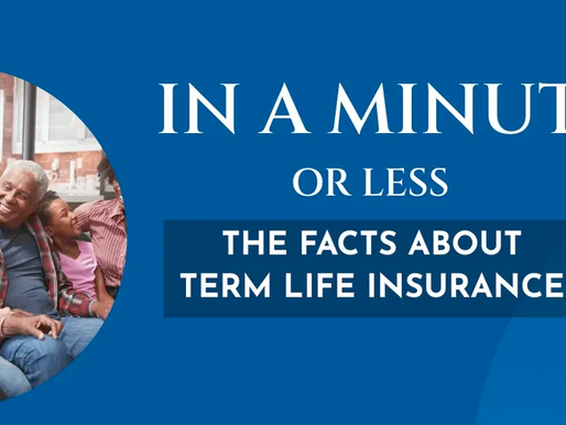 The Facts About Term Life Insurance