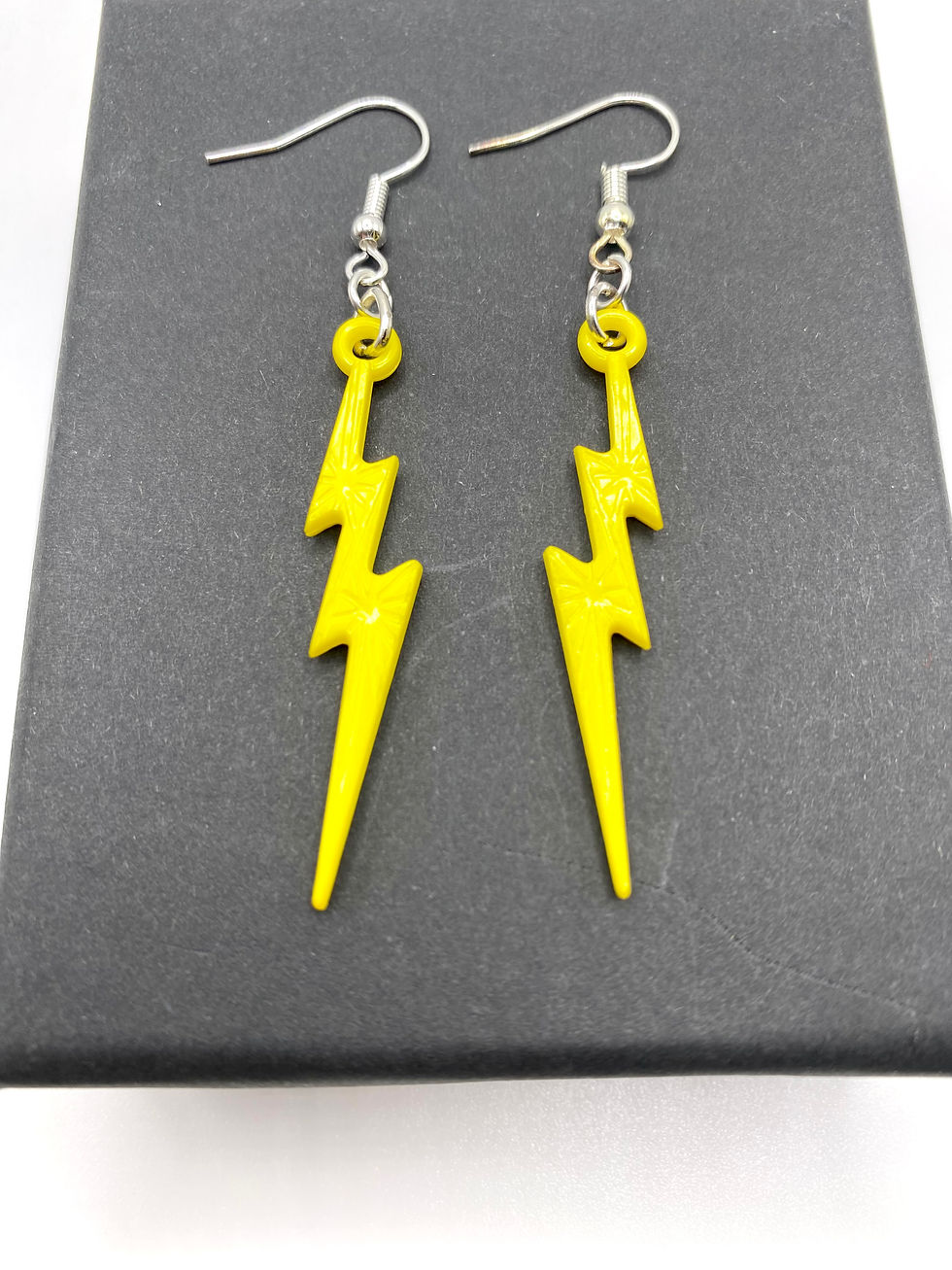 Thumbnail: Neon Lightning Bolt Earrings