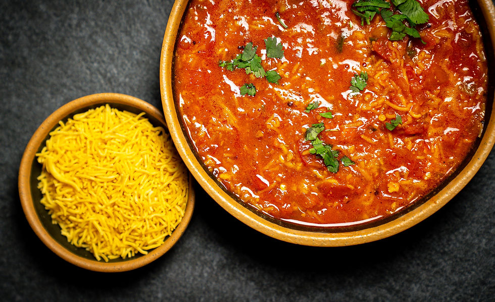 Sev Tomato at Taste of Gujarat